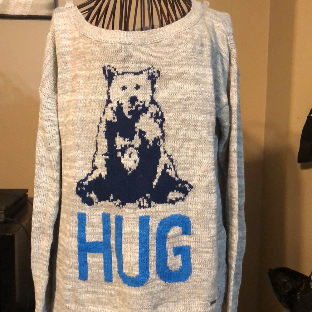Bear hug sweater